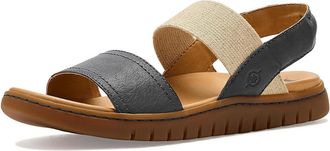 Born Amabel Womens Sandals Navy/Indigo : 11 M, Leather