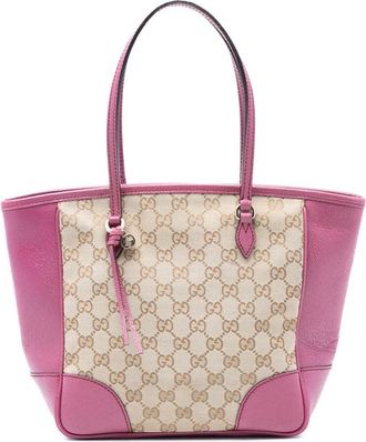 Gucci Pre-owned Gucci GG Canvas Bree Tote 353119 520981
