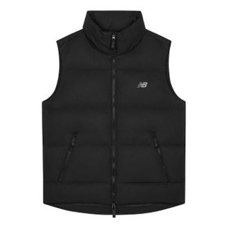 New Balance Classic Puffer Down Vest Asia Sizing Black AMV33331-BK