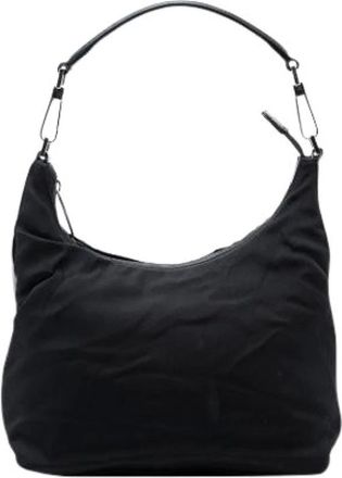 Gucci Borsa a tracolla in nylon Pre-owned - - Pre-owned - Donna - Nero - ONE SIZE