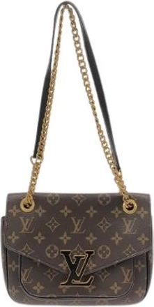 Louis Vuitton Pre-owned Monogram Passy Schoudertas - Dames - Vintage Schoudertas - Bruin - ONE Size - Vintage