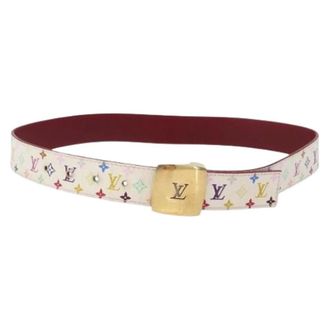 Louis Vuitton Pre-owned Vintage Canvas Belt - female - Louis Vuitton Vintage - Vintage Belts - Multicolor - ONE SIZE - Pre-owned