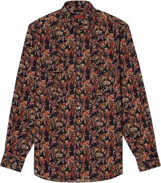 Robert Talbott Morgan Workshirt Vineyard Print Shirt