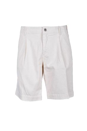 Dirk Bikkembergs Cream Bermuda Shorts