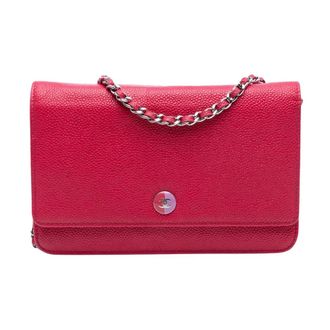 Chanel Pre-owned Chain Wallet - Dames - Pre-owned - Roze - Maat: ONE Size