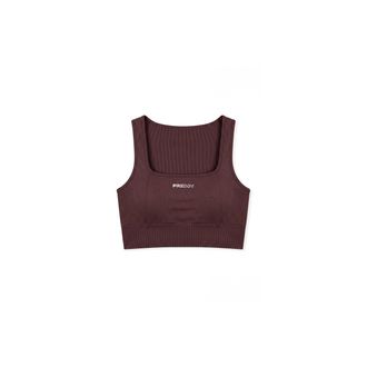Freddy Top Sportivo Supporto Medio in Tessuto Seamless