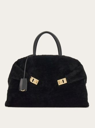 Ferragamo Women Hug handbag (L) Black