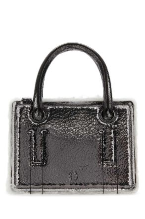 DENTRO Coral Leather Mini Otto Handbag from $568.00 - on