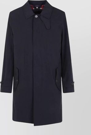 Baracuta single-breasted sweater coat pockets