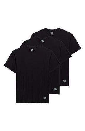 Billionaire Boys Club 3-Pack Stretch Cotton Knit T-Shirt in Black at Nordstrom Rack, Size Xxx-Large