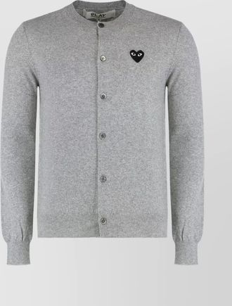 Comme Des Gar&ccedil;ons wool v-neck cardigan