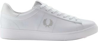 Fred Perry Baseline Perf Leather Sneakers - Heren - Sneakers - Wit - 40 EU - Leer - Schoenen
