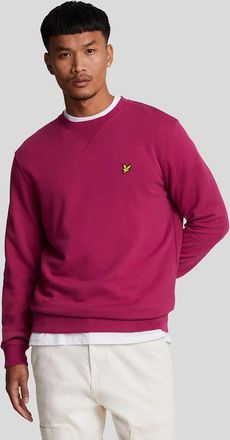 Lyle & Scott Lyle And Scott Mens Crewneck Sweatshirt - Red - Size: 34