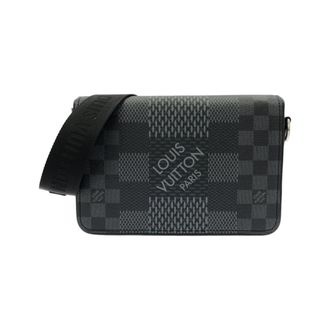 Louis Vuitton Graphite Coated Canvas Shoulder Bag (Pre-Owned)
