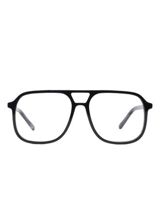Kaleos Hernandez square-frame glasses - Black