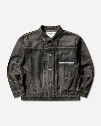 Neighborhood Men s Savage Denim Type-1 Jacket Black
