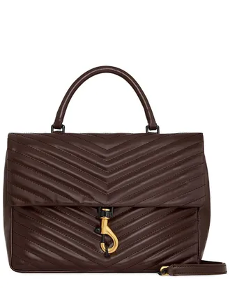 Rebecca Minkoff Edie Chevron Quilt Leather Shoulder Bag