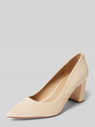 Lauren Ralph Lauren High Heels mit Label-Detail in Sand, Gr&ouml;&szlig;e 37,5
