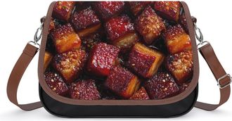 Generic Braised Pork Belly Fashion Womens Crossbody Bags Novelty Handbag Shoulder Bag Purse