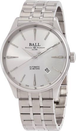 Ball Trainmaster Legend Automatic Silver Dial Watch NM9080D-S1J-SL