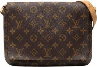 Louis Vuitton Pre-owned Cross Body Bags, female, Brown, Size: ONE SIZE Pre-owned Vintage Cross Body Bag