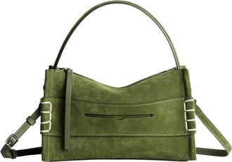 J.W.Anderson Small Loafer Bag - Dames - Handtassen - Groen - ONE Size - Leer - Tassen