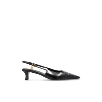 Tod's Tods, Pumps, female, Black, Size: 8 1/2 US Leather Heeled Shoes