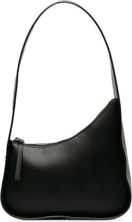 The Row 2020-2023 Leather Half Moon shoulder bag - women - Calf Leather - One Size - Black