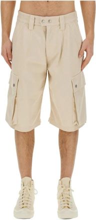 Isabel Marant Heren, Korte broeken, Beige, Maat: W38 Katoen