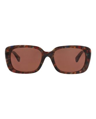 Chlo&eacute; Square-Frame Recycled Acetate Sunglasses