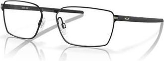 Oakley 55mm Rectangle optical glasses in Black at Nordstrom