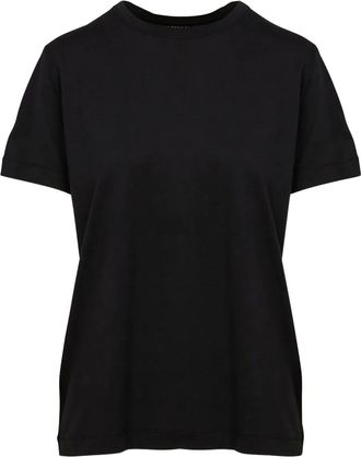 Majestic Filatures crew-neck T-shirt - women - Fabric - 4 - Black