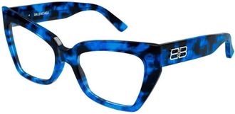Balenciaga Glasses, female, Blue, Size: 53 MM Bb0275O Eyeglasses