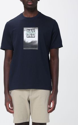 HUGO BOSS T-shirt in cotone stampata