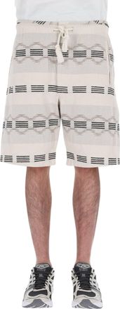 Isabel Marant Deliann Jacquard Drawstring Casual Shorts