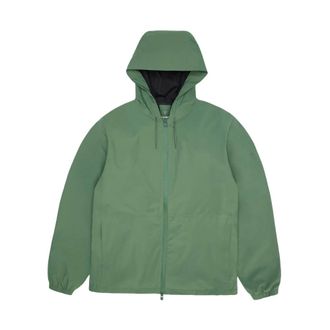 Rains Rain Jackets, male, Green, Size: S Suva W3 Well Hardshell Jacket