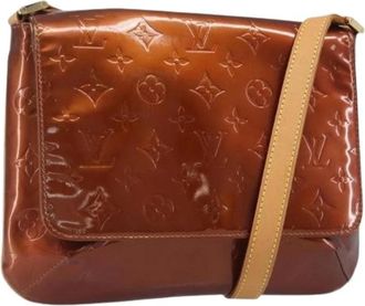 Louis Vuitton Pre-owned Vintage Schoudertas - Dames - Vintage Schoudertas - Bruin - ONE Size - Leer - Vintage