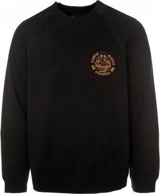 Edwin Muziek Kanaal Sweatshirt - Heren - Sweatshirts - Zwart - M - Hoodies & sweatvesten