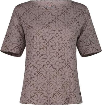 F.lli Campagnolo S/S T-Shirt Floral Funktionsshirt f&uuml;r Damen | braun