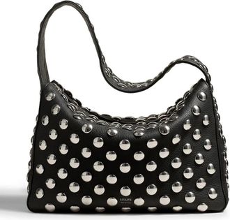 Khaite Elena Shoulder Bag W Silver Studs