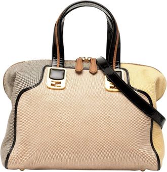 Fendi Pre-owned Top Handle Bag - Dames - Vintage Handtas - Bruin - ONE Size - Vintage