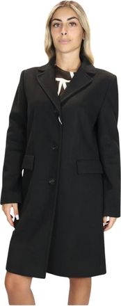 Emme Di Marella Stagno Coat - Coats - Mujer - Negro - XL
