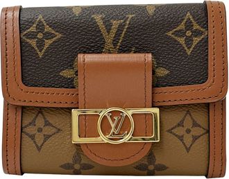 Louis Vuitton Monogram Reverse Monogram Reverse Wallet (Tri-Fold) (Pre-Owned)