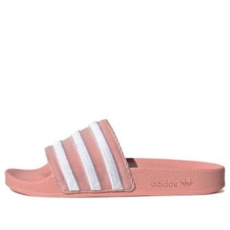 adidas (WMNS) adidas Adilette Slide Wonder Mauve White GX3372