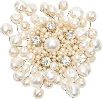 N&deg;21 Bloemenbroche - Dames - Broches - Wit - ONE Size - Accessoires