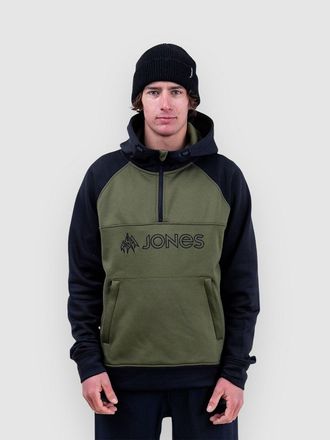 Jones Snowboards Rec Riding Fleecejacke gr&uuml;n