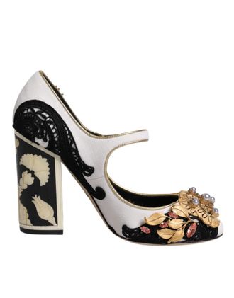 Dolce & Gabbana Multikleur Versierde Hak Pumps Schoenen