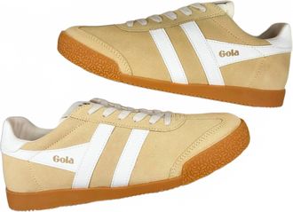 Gola Womens Elan Trainer Pollen Sneaker In Tan
