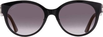 Cartier Grey Cat Eye Ladies Sunglasses CT0510SJ 001 55