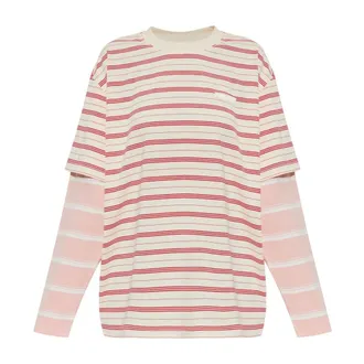 P.E Nation P.E Nation, Dames, Tops, Beige, Maat: S Katoen